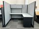 ReNewed Herman Miller AO2 Cubicle (6'D x 6'W x 67