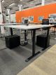 Compel Height Adjustable Desk with Mobile Box/File