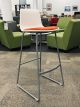 Steelcase Enea Lottus Café Sled Barstool (Orange/White)