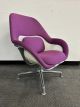 Steelcase SW_1 Mid-back Lounge Chair (Purple/Chrome)