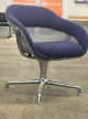 Steelcase SW_1 Conference Chair (Purple/Chrome)
