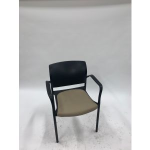 Krueger International Stack Chair (Tan Stitch)