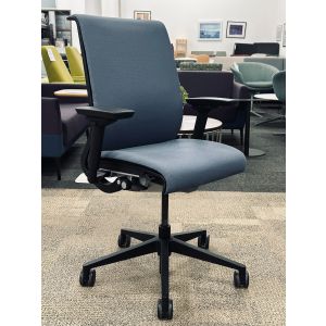 Steelcase Think Task Chair V1 (Link Blue/Black)