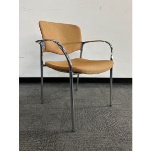 Stylex Welcome Side Chair (Wood/Chrome)