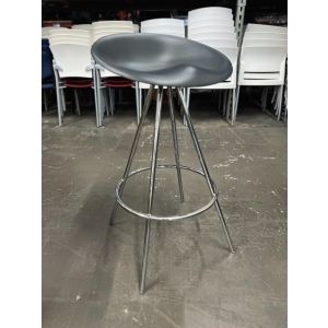 Allermuir JoJo Stool (Grey Plastic)