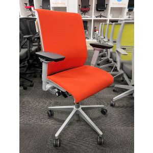Steelcase Think V1 Task Chair (Orange/Platinum)