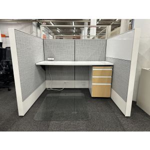 Haworth Compose Cubicle (4'D x 5'W x 50"H)