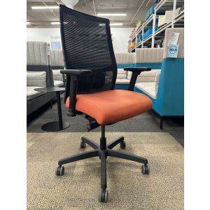 HON Ignition Mid Back Task Chair (Orange/Black)