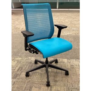 Steelcase Think V1 Task Chair (Blue/Black)