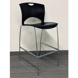 SitOnIt OnCall Bar Stool (Black)