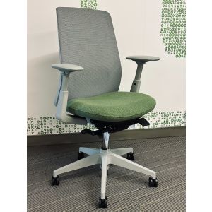 Haworth Soji Task Chair (Green/Platinum)